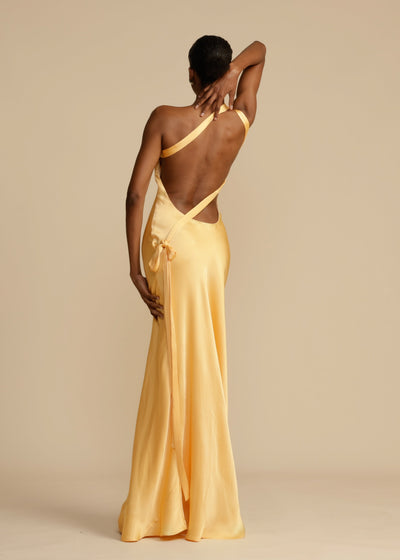 SELENE Maxi Dress™ - Elegante, gouden maxi-jurk