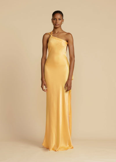 SELENE Maxi Dress™ - Elegante, gouden maxi-jurk