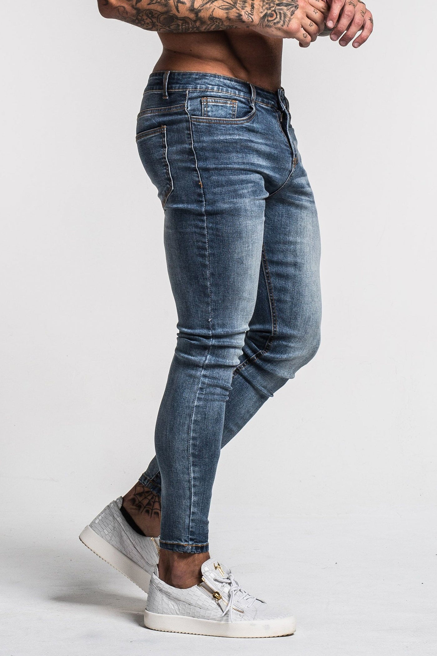 THE LORENZO JEANS - BLAUW