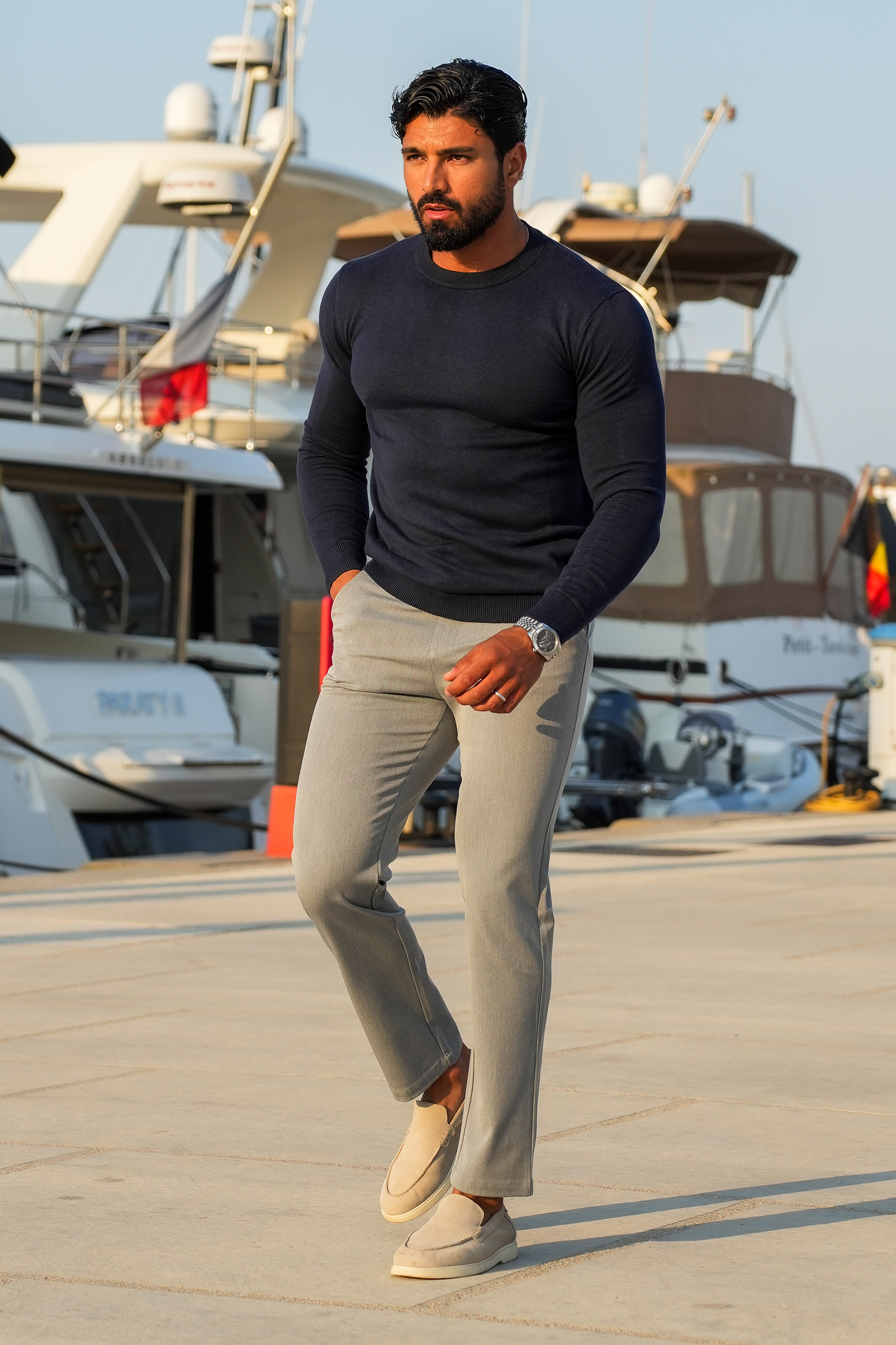 THE SANTONI CREWNECK SWEATER